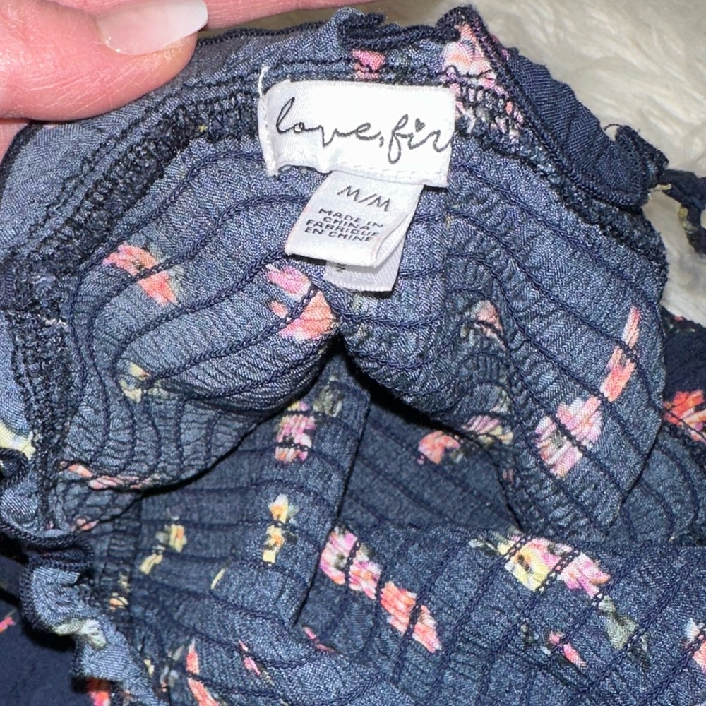 🌻🌼🌸Love,Fire girl’s teens floral romper size 7/8🌸🌼🌻 - Picture 4 of 7